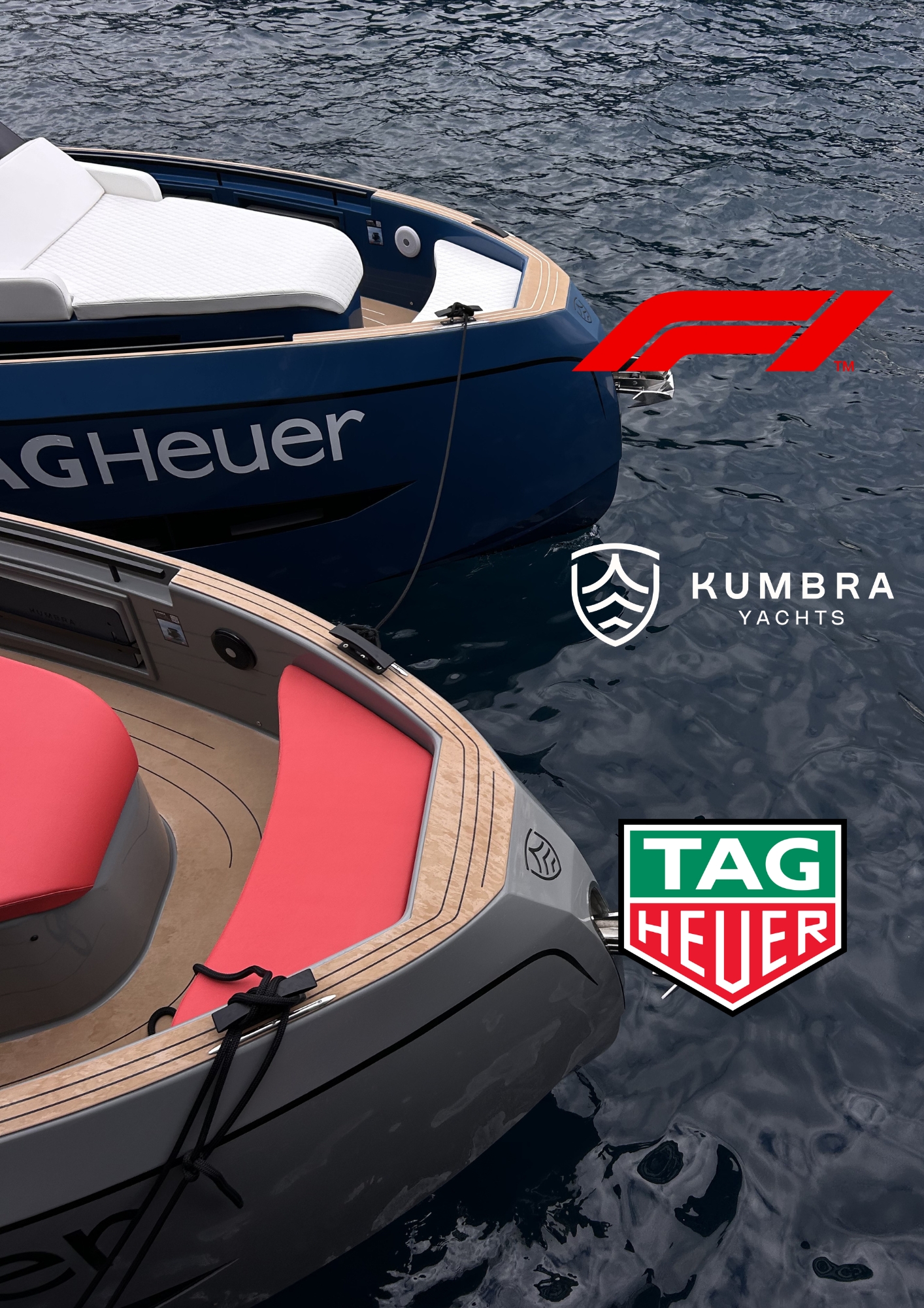 Kumbra Yachts at the Monaco Grand Prix alongside TAG Heuer