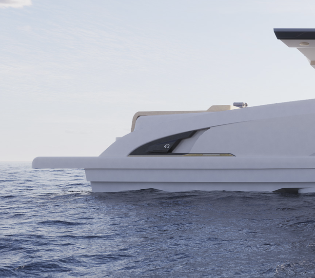 Unmistakable identity. The Kumbra 43 seal.